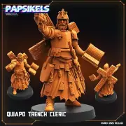 Quiapo Trench Cleric | Trench Crucible | Papsikels | 32mm scale