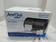 Georgia Pacific Angel Soft Compact Coreless Tissue And Dispenser Starter Kit