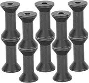 LIFKOME 10Pcs Wooden Yarn Weaving Bobbins Convenient Thread Spools for Knitting and Sewing for DIY Projects and Ribbon Storage Present for Craft Enthusiasts
