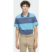 Colorblock Rugby Stripe Polo Shirt