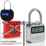 Rechargeable Time Lock Switch Electronic Timer Padlock Restraints Binding Game