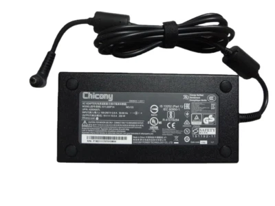 Original Chicony 19V 10.5A 200W Cahrger for MSI P65 Creator-1084 15.6" 4K