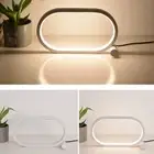 USB LED Table Lamp Touch Nightstand Desk Bedside Night Light Bedroom Dimmable
