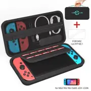 Case Compatible with Nintendo Switch 1&2/Switch 1&2 OLED, with Screen Protector