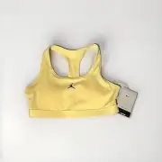 Jordan Womens jumpman Sports Bra - Citron/Black FB6872-821 Size S