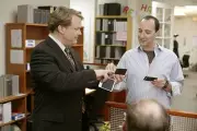 Andy Barker P I Andy Richter as Andy Barker Tony Hale as Simon TV Old Photo 2