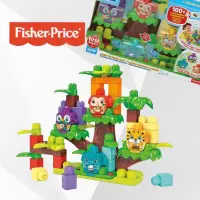 在飛比找蝦皮購物優惠-美國 Fisher-Price 費雪 美高積木 叢林樹屋樂隊