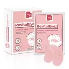 RevitalEyez Brightening Hydrogel Under Eye Patch with Niacinamide, Collagen &...