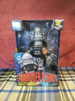 Forbidden Planet Light Up & Sound Walking Robby The Robot ...New