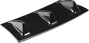 Car Rear Bumper Chassis Universal Automotive Fin Spoiler Wing Lip Diffuser Double-Sided Adhesive Vehicle Exterior Fins Spoiler Canards Accessary (S 3cm / 1.2in)