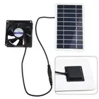 Solar Panel Air Ventilation Van For Kitchens Greenhouses For Pet House