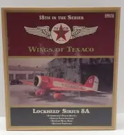 ERTL DIE CAST WINGS OF TEXACO 1930 LOCKHEED SIRIUS 8A AIRPLANE BANK CP5907
