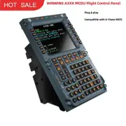 WINWING A3XX MCDU Flight Control Panel for Toliss Fenix Game Simulator