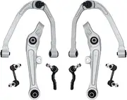 8pcs Front Lower Control Arm Tie Rod End Suspension Compatible For Infiniti G35 Compatible For Nissan 350Z 2003 2004 2005 2006 2007 2008 2009