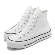 Converse Chuck Taylor All Star Lift Hi White Black Platform Women Shoes 560846C
