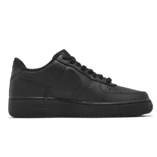 Nike 休閒鞋 Air Force 1 07 運動 男鞋 經典款 AF1 皮革 簡約 穿搭 全黑 CW2288001 26cm BLACK/BLACK