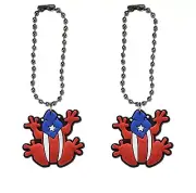 Puerto Rico Tumbler Chain Cup Mug Bottle Drink Coffee Tea Unique Set of 2