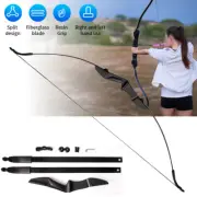 40lbs Youth Takedown Bow Archery Bow and Arrows for Outdoor Hunting Target 54"