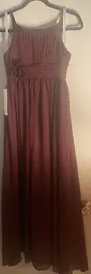 azazie bridesmaid dress Color Cabernet Style Astrid Size J14