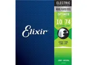 Elixir Electric #19062 Guitar 8 Strings Nickel Plated Steel Optiweb Light 10-74