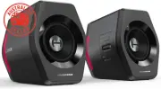 G2000 32W Computer Speaker, PC Gaming Speaker for Desktop with Subout Port, Hi-F