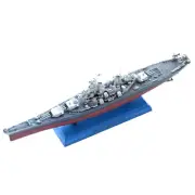 Alloy 1/1000 Scale WWII USS New Jersey BB-62 Battleship Model Ship Collection