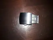 Stainless steel butterfly double push button buckle clasp 22mm TC