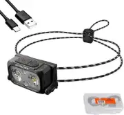 Nitecore NU25 400 UL Ultra Lightweight Headlamp, 400 Lumen USB-C Rechargeable wi