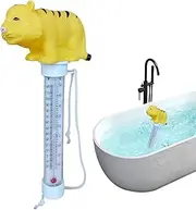 Swimming Pools Temperature Gauge, Floating Buoy Pool Temperature Sensor, Easy-to-Read Thermoscope with String for Water Hot Tubs Spas Aquariums