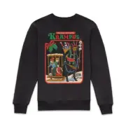 Steven Rhodes Holiday Fun With Krampus Sweatshirt - Black
