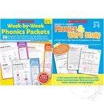 SCH*LASTIC WEEK-BY-WEEK PHONICS PACKETS GRADES K-3 PHONICS W