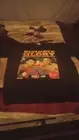 Vintage Oscar De La Hoya Vs Julio Cesar Chavez 1996 Promo Tee Dark Black.New
