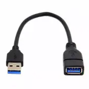 USB 3.0 Type-A Male to USB 3.0 Type-A Female Extension Cable 20cm 5Gbps Cable