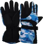 [YARNOW] Men's Winter Ski Gloves Touch Screen Thermal Insulated Gloves for Cold Weather Snowboarding Cycling Outdoor Sports