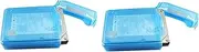 Gatuida 2pcs Shockproof Anti-Static Storage Case for Hard Drive Design for Organizing External Drives