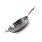 Stainless Steel Honeycomb Non-stick Wok Household Induction Cooker Gas Flat