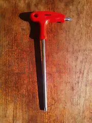 SD40 T40 Torx Torque Star Key Wrench T handle Shaped Double Tips Handle L: 150mm