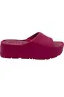 Lemon Jelly Vegan Platform Slide Sandals Sunny Fuchsia