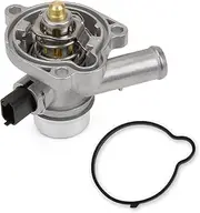 MITZONE Upgrade Aluminium Coolant Thermostat Housing Assembly compatible with Chevy Cruze 2011-2016 Trax Sonic 2012-2020 Buick Encore 2013-2019 1.4L Replace 25200455 55565336 902-808