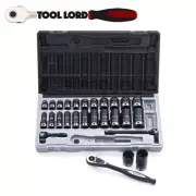 Dual Action 27 Pce 3/8” Drive AF Standard & Deep Socket Set 5/16" - 1" 12142701