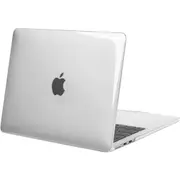 Rubberized Hard Shell Case Cover for 13.6" MacBook Air (2022-2024) - Crystal Clear for Models: A2681 M2 / A3113 M3 [NBAOEM0162]
