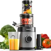 Cold Press Juicer, Slow Masticating Machines with Extra Large Feed Chute Fit Who