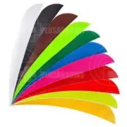 Gateway 4.0” Parabolic Archery Arrow Fletching Feathers (RW)
