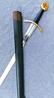 NEW! 38" Medieval Crusader Sword