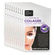 Skin Republic 10 Pack Collagen Hydrogel Under Eye Patch (3 Pairs)