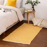 HOI!哈里印度手工地毯-黃80X150CM