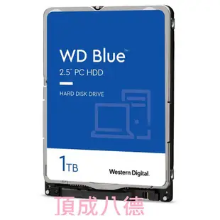 WD [藍標7mm] 2TB 2T 2.5吋裝機硬碟(WD20SPZX) / 1TB 1T WD10SPZX SPZX
