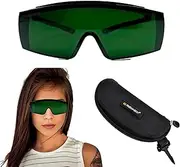 ABSORBER IPL 200-2000nm Red Light Therapy Glasses, Laser Safety Glasses Eyes Protection for Red Light Therapy and Tanning Goggles