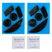 2 Sets Rounded Edges Mouse Feet Skates For Razer Mamba 2015 / Tournament Edition