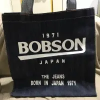 在飛比找蝦皮購物優惠-《全新》BOBSON牛仔手提袋